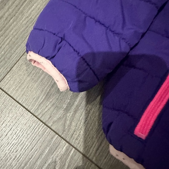 Nike purple puffer jacket size 24 months - Picture 5 of 6
